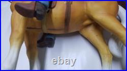 Vintage 1984 Elvis Presley And Rising Sun Full Size Music Box Decanter Empty Vintage 1984 Elvis Presley And Rising Sun Full Size Music Box Decanter Empty