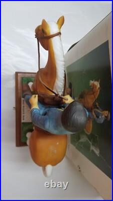 Vintage 1984 Elvis Presley And Rising Sun Full Size Music Box Decanter Empty Vintage 1984 Elvis Presley And Rising Sun Full Size Music Box Decanter Empty