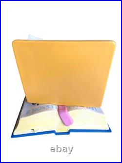 Vintage 1989 Enesco Multi-Action Musical Box Mitey-Nice Mouse Schoolhouse NIB