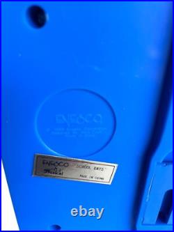 Vintage 1989 Enesco Multi-Action Musical Box Mitey-Nice Mouse Schoolhouse NIB