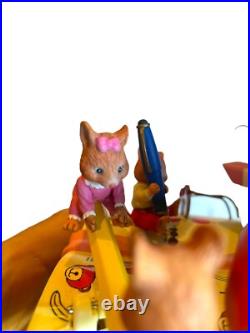 Vintage 1989 Enesco Multi-Action Musical Box Mitey-Nice Mouse Schoolhouse NIB Vintage 1989 Enesco Multi-Action Musical Box Mitey-Nice Mouse Schoolhouse NIB