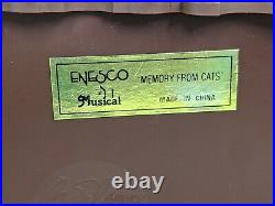 Vintage 1989 Enesco The Dream Keeper Animated Music Box Plays Memories