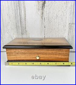 Vintage 9 Swiss Thorens Maty Music Box Plays 6 Songs Great Condition