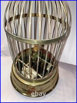 Vintage/Antique Bird Cage Mechanical Automaton/Automata