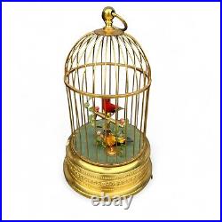 Vintage Antique Wind Up Music Bird In Cage Germany Needs Repair Vintage Antique Wind Up Music Bird In Cage Germany Needs Repair