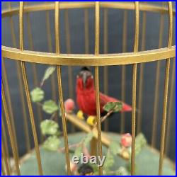 Vintage Antique Wind Up Music Bird In Cage Germany Needs Repair Vintage Antique Wind Up Music Bird In Cage Germany Needs Repair