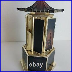 Vintage Automation Asian Egypt Mechanical Carousel Musical Cigarette Dispenser