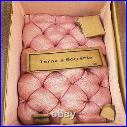 Vintage Ballerina Music Jewelry Box, Plays Torna a Sorrento RARE VTG