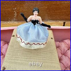 Vintage Ballerina Music Jewelry Box, Plays Torna a Sorrento RARE VTG