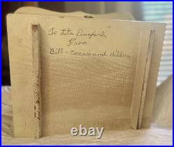 Vintage Bird Cage Musical Automaton Jewelry Box, Bird Cheerfully Swings, Works