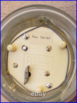 Vintage Bols Dancing Ballerina Music Box Gold Flake Snowglobe Bottle Sealed Work