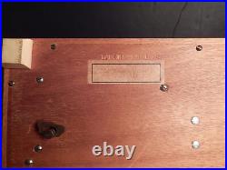 Vintage Bovine Swiss Reuge Dancing Couple 2 Tune Music Jewelry Box Works