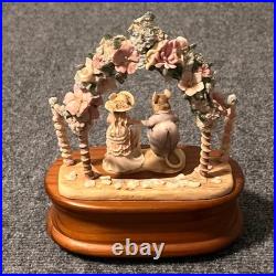 Vintage Brambly Hedge Enesco Mouse Wedding Music Box 1988 Jill Barklem /999