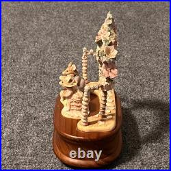 Vintage Brambly Hedge Enesco Mouse Wedding Music Box 1988 Jill Barklem /999