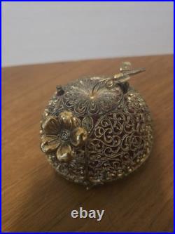 Vintage Butterfly Automaton Musical Box