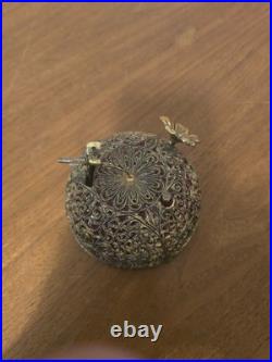 Vintage Butterfly Automaton Musical Box