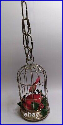 Vintage Christmas Bird Cage MusicBox 12 Days Of ChristmasSchmid Bros. Japan