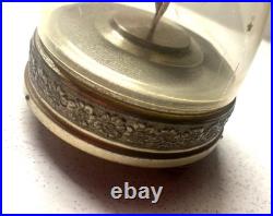Vintage Cody Domed Spinning Ballerina 6in Tall Music Box Tico Tico SEE VIDEO