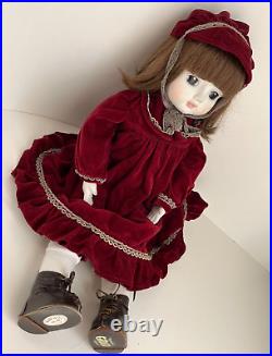 Vintage Collection De Poupees Claudie 1976 Sankyo Musical Windup Treasure Doll