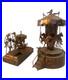 Vintage-Copper-Wind-Up-Musical-Carousel-Horses-1960s-MCM-Music-Home-Decor-Lot-2-01-skbz
