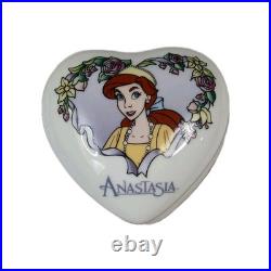 Vintage Disney Anastasia San Francisco Music Box Trinket Dish Hard to Find 1997