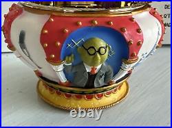 Vintage Disney Muppets Jim Henson Music Box Miss Piggy, Kermit the Frog New