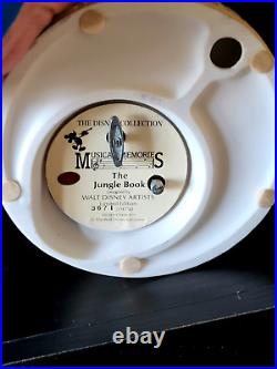 Vintage Disney Music Box THE JUNGLE BOOK Musical Memories 3671/19750 Used