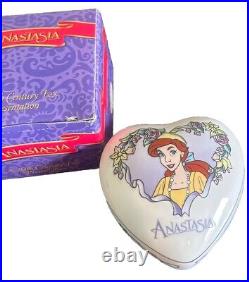 Vintage Dream Waltz Anastasia Heart Shaped Porcelain San Francisco Music Box