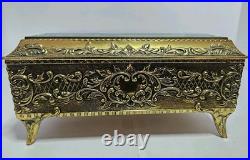 Vintage Enamel Butterfly Automaton Music Jewelry Box Westland Made In Japan Vintage Enamel Butterfly Automaton Music Jewelry Box Westland Made In Japan