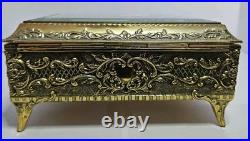 Vintage Enamel Butterfly Automaton Music Jewelry Box Westland Made In Japan Vintage Enamel Butterfly Automaton Music Jewelry Box Westland Made In Japan
