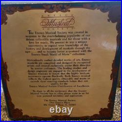 Vintage Enesco CAROUSEL ROYALE Animated Illuminated Musical Carousel WORKS