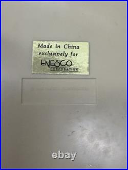 Vintage Enesco CAROUSEL ROYALE Animated Illuminated Musical Carousel WORKS! L@@k