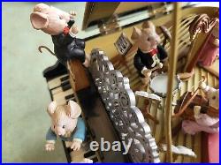 Vintage Enesco Mice Music Box, Mice-Tro Piano Concert, Plays Polonaise