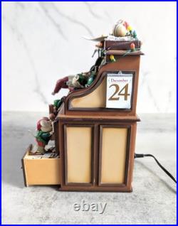 Vintage Enesco Musical Society CHECKING IT TWICE Animated Motion Music Box Mice Vintage Enesco Musical Society CHECKING IT TWICE Animated Motion Music Box Mice
