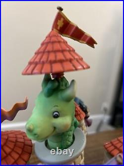 Vintage Enesco Puff The Magic Dragon Multi-Action Musical 1991 Tested Works