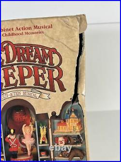 Vintage Enesco The Dream Keeper 1989 Lighted Animated Music Box PLEASE READ