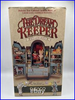 Vintage Enesco The Dream Keeper Animated Music Box WORKS Withpower Cord