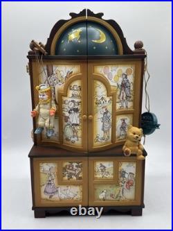 Vintage Enesco The Dream Keeper Animated Music Box WORKS Withpower Cord