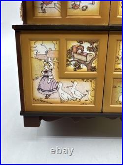 Vintage Enesco The Dream Keeper Animated Music Box WORKS Withpower Cord