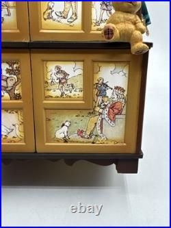 Vintage Enesco The Dream Keeper Animated Music Box WORKS Withpower Cord