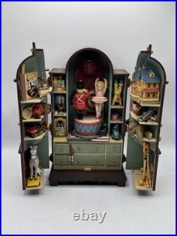 Vintage Enesco The Dream Keeper Animated Music Box WORKS Withpower Cord