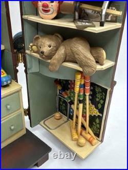 Vintage Enesco The Dream Keeper Animated Music Box WORKS Withpower Cord