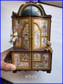 Vintage Enesco The Dream Keeper Lighted Animated Music Box 1990 No Power Cord