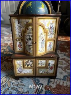 Vintage Enesco The Dream Keeper Lighted Animated Music Box WORKS