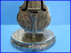 Vintage FRED ZIMBALIST ETCHED CELLO Music Box Works