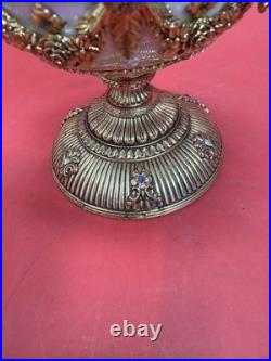 Vintage Franklin Mint House of Faberge Imperial Carousel Egg Musical