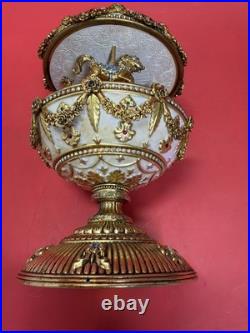 Vintage Franklin Mint House of Faberge Imperial Carousel Egg Musical
