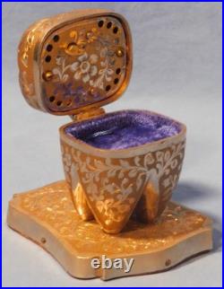 Vintage Fred Zimbalist Music Box / Ring Holder, Love is a many splendored things