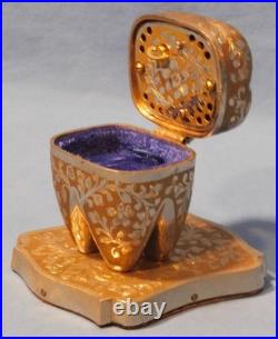 Vintage Fred Zimbalist Music Box / Ring Holder, Love is a many splendored things