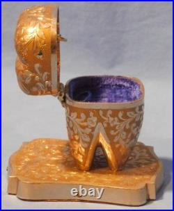 Vintage Fred Zimbalist Music Box / Ring Holder, Love is a many splendored things